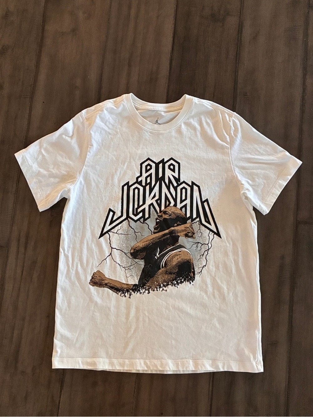 Air Jordan Michael Jordan Lightning Graphic Tee - Size Large View 2